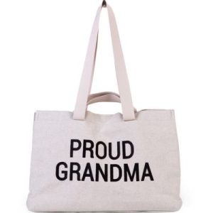 achetez Sac Grandma toile canvas écru Childhome au meilleur prix en promo