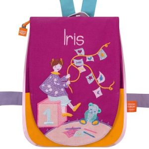 achetez Sac à dos Couettes et ourson (personnalisable) L'oiseau bateau au meilleur prix en promo