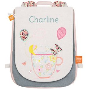 achetez Sac à dos La fille à la tasse (personnalisable) L'oiseau bateau au meilleur prix en promo