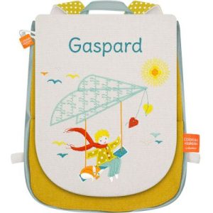 achetez Sac à dos Le garçon et le deltaplane (personnalisable) L'oiseau bateau au meilleur prix en promo