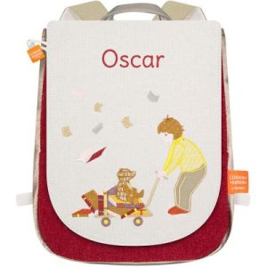 achetez Sac à dos Le garçon et l'ours (personnalisable) L'oiseau bateau au meilleur prix en promo