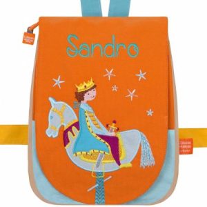 achetez Sac à dos Prince et cheval de bois (personnalisable) L'oiseau bateau au meilleur prix en promo