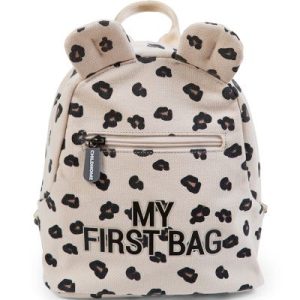 achetez Sac à dos bébé My first bag léopard (24 cm) Childhome au meilleur prix en promo
