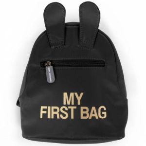 achetez Sac à dos bébé My first bag noir (23 cm) Childhome au meilleur prix en promo