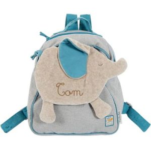 achetez Sac à dos bébé éléphant Sous mon Baobab (personnalisable) Moulin Roty au meilleur prix en promo