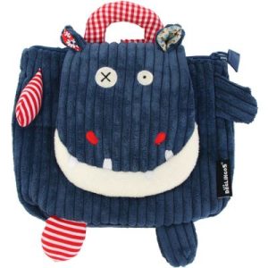 achetez Sac à dos bébé peluche Hippipos l'hippopotame Les Déglingos au meilleur prix en promo