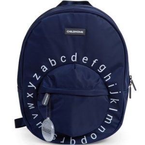 achetez Sac à dos scolaire ABC marine et blanc Childhome au meilleur prix en promo