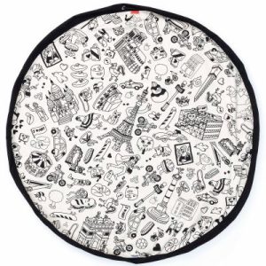 achetez Sac à jouets 2 en 1 réversible Color your bag Omy Paris Play&Go au meilleur prix en promo