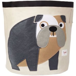 achetez Sac à jouets Bouledogue (43 x 43 cm) 3 sprouts au meilleur prix en promo
