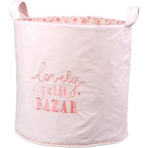 achetez Sac à jouets en coton bio Mila (40 x 45 cm) Little Crevette au meilleur prix en promo