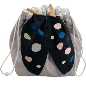 achetez Sac à jouets en coton bio scarabée (22 x 28 cm) Fabelab au meilleur prix en promo