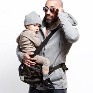 achetez Sac à langer Caravanbag noir Je Porte Mon Bébé / Love Radius au meilleur prix en promo