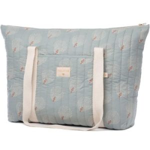 achetez Sac à langer Paris White Gatsby Antique Green Nobodinoz au meilleur prix en promo
