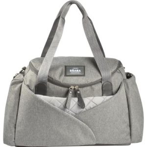 achetez Sac à langer Sydney II gris chiné Béaba au meilleur prix en promo