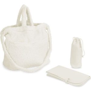 achetez Sac à langer Teddy Cream White Jollein au meilleur prix en promo