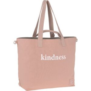 achetez Sac à langer à anses Green Label en coton bio Statement rose Lässig au meilleur prix en promo