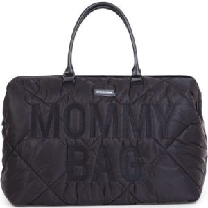 achetez Sac à langer à anses Mommy bag matelassé noir Childhome au meilleur prix en promo