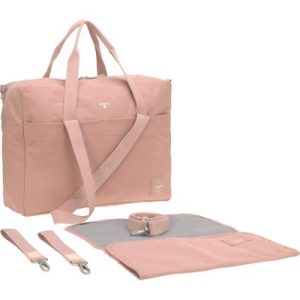 achetez Sac à langer à anses en coton bio Green Label Rose poudré Lässig au meilleur prix en promo