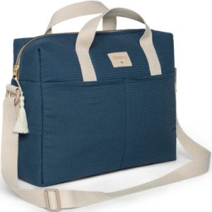 achetez Sac à langer nid d'abeille Gala Night Blue Nobodinoz au meilleur prix en promo