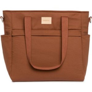 achetez Sac à langer waterproof Baby on the go Clay Brown Nobodinoz au meilleur prix en promo