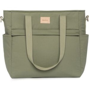 achetez Sac à langer waterproof Baby on the go Olive Green Nobodinoz au meilleur prix en promo