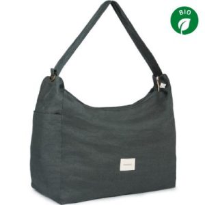 achetez Sac à poussette Lin français green blue Nobodinoz au meilleur prix en promo