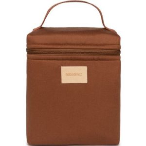 achetez Sac isotherme waterproof Baby on the go Clay Brown Nobodinoz au meilleur prix en promo
