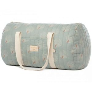 achetez Sac week-end New-York White Gatsby antique green Nobodinoz au meilleur prix en promo