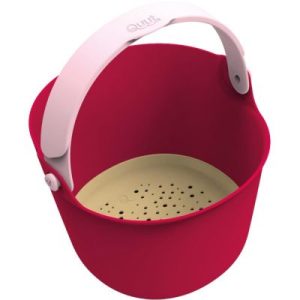 achetez Seau de plage 2 en 1 Bucki cerise Quut au meilleur prix en promo