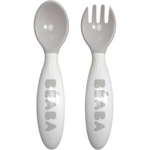 achetez Set de 2 couverts bébé 2ème âge light mist Béaba au meilleur prix en promo