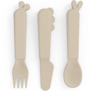 achetez Set de 3 couverts Kiddish Deer friends Sable Done by Deer au meilleur prix en promo