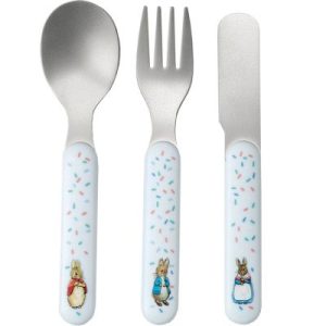 achetez Set de 3 couverts Pierre Lapin Petit Jour Paris au meilleur prix en promo