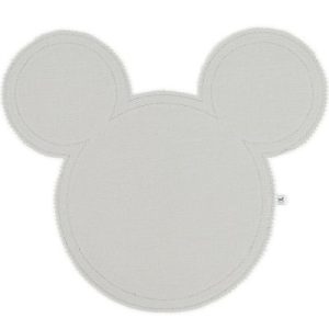 achetez Set de table Mickey en lin gris clair et argenté Cotton&Sweets au meilleur prix en promo