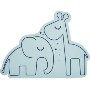 achetez Set de table en silicone Dreamy dots bleu Done by Deer au meilleur prix en promo
