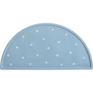 achetez Set de table en silicone White Daisy Mushie au meilleur prix en promo