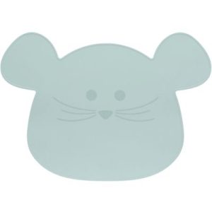 achetez Set de table en silicone souris vert d'eau Little Chums Lässig au meilleur prix en promo