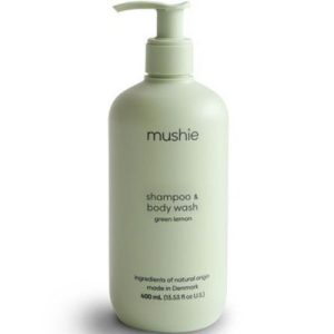 achetez Shampooing gel douche 2 en 1 pour bébé Citron vert (400 ml) Mushie au meilleur prix en promo