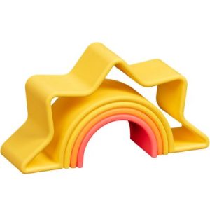 achetez Soleil en silicone à empiler Néon (4 pièces) Dëna au meilleur prix en promo