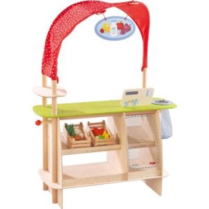 achetez Stand d'épicerie 2 en 1 Au bonheur d'acheter Haba au meilleur prix en promo