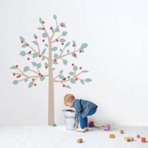 achetez Sticker géant arbre Big Cherry Tree (180 cm) Mimi'lou au meilleur prix en promo