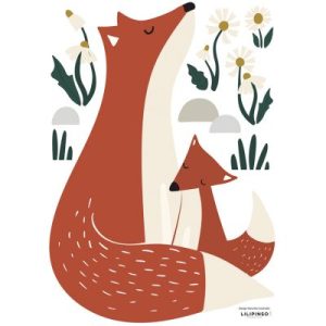 achetez Stickers Forest happiness famille renard (29