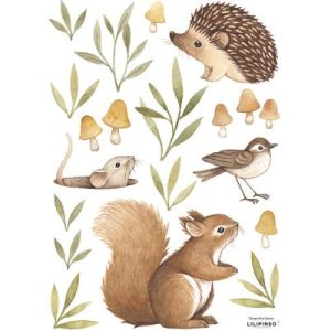 achetez Stickers Oh deer animaux de la forêt (29