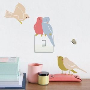 achetez Stickers birds on light Just a Touch Mimi'lou au meilleur prix en promo