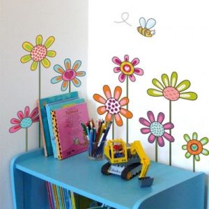 achetez Stickers muraux Fleurs champêtres Série-Golo au meilleur prix en promo