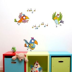 achetez Stickers muraux La fiesta des oiseaux Série-Golo au meilleur prix en promo