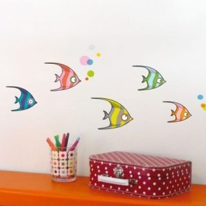 achetez Stickers muraux Poissons tropicaux Série-Golo au meilleur prix en promo