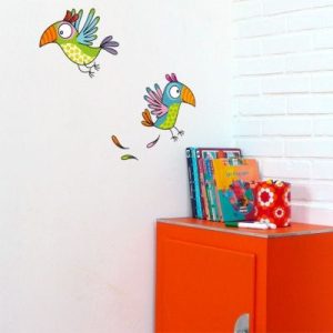 achetez Stickers muraux les perroquets Série-Golo au meilleur prix en promo