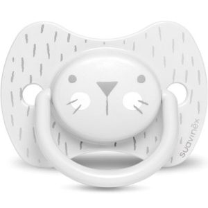 achetez Sucette anatomique Hygge Baby lapin gris (18 mois et +) Suavinex au meilleur prix en promo