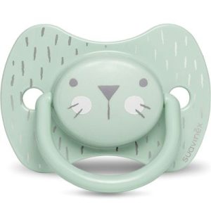 achetez Sucette anatomique Hygge Baby lapin vert (18 mois et +) Suavinex au meilleur prix en promo