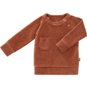 achetez Sweat de pyjama en velours bio Copper (6-12 mois : 67 à 74 cm) Fresk au meilleur prix en promo